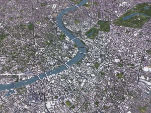 London - 3D City Model 3D Model