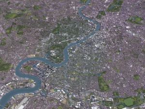 London - 3D City Model 3D Model