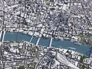 London - 3D City Model 3D Model