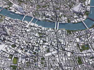 London - 3D City Model 3D Model