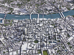 London - 3D City Model 3D Model