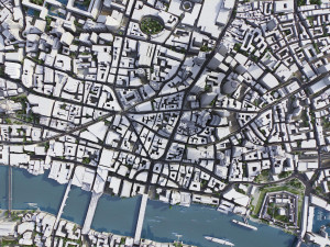 London - 3D City Model 3D Model