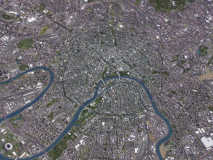 Москва - 3D модель міста 3D Модель