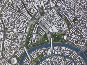 Moscow - 3D City Model 3D Model