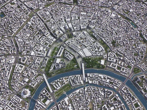 Moscow - 3D City Model 3D Model
