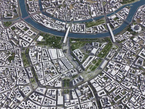 Moscow - 3D City Model 3D Model