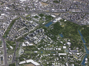 Moscow - 3D City Model 3D Модель