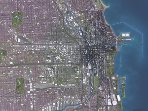 Chicago - 3D City Model Modèle 3D