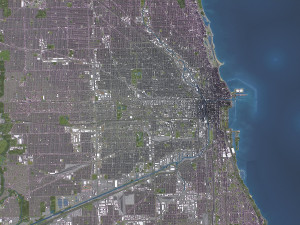 Chicago - 3D City Model Modèle 3D