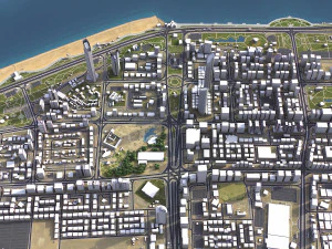 Abu Dhabi - 3D City Model 3D Model