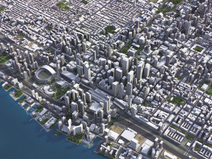 Toronto - 3D City Model 3D 模型