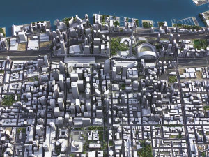 Toronto - 3D City Model 3D Model