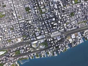 Toronto - 3D City Model 3D Model