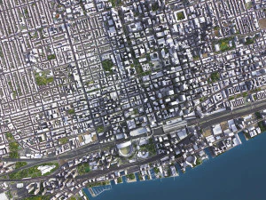 Toronto - 3D City Model 3D Model