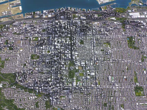 Toronto - 3D City Model 3D Model
