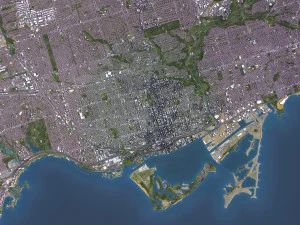 Toronto - 3D City Model 3D Model