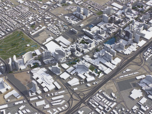 Las Vegas - 3D City Model 3D 模型