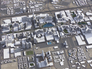 Las Vegas - 3D City Model 3D 模型