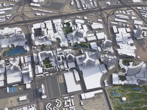 Las Vegas - 3D City Model 3D 模型