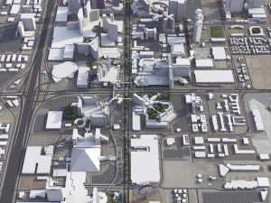 Las Vegas - 3D City Model 3D Model