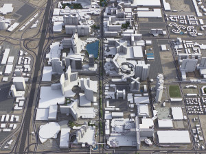 Las Vegas - 3D City Model 3D 模型