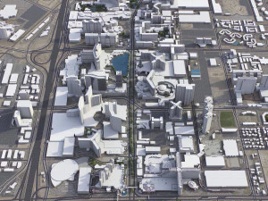 Las Vegas - 3D City Model 3D Model