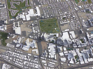 Las Vegas - 3D City Model 3D Model