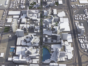 Las Vegas - 3D City Model 3D 模型