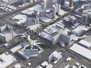 Las Vegas - 3D City Model 3D 模型