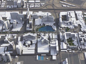 Las Vegas - 3D City Model 3D Model
