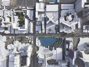 Las Vegas - 3D City Model 3D Model