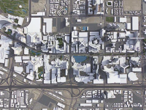 Las Vegas - 3D City Model 3D Model