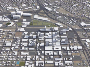 Las Vegas - 3D City Model 3D Model