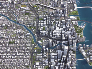 Miami - 3D City Model 3D Model