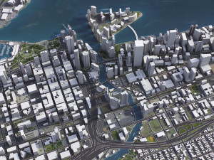Miami - 3D City Model 3D Модель