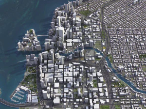 Miami - 3D City Model 3D Model