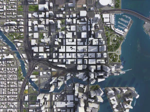 Miami - 3D City Model 3D Model