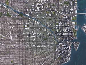 Miami - 3D City Model 3D Модель