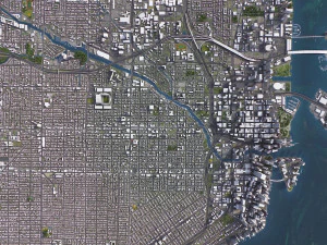 Miami - 3D City Model 3D Model