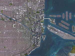 Miami - 3D City Model 3D Модель