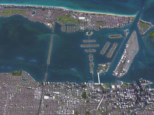 Miami - 3D City Model 3D Model