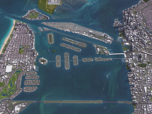 Miami - 3D City Model 3D Модель
