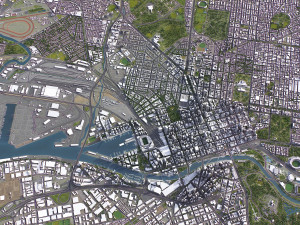 Melbourne - 3D City Model 3D Model