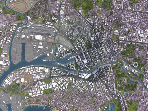 Melbourne - 3D City Model 3D Модель