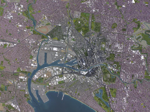 Melbourne - 3D City Model 3D Модель