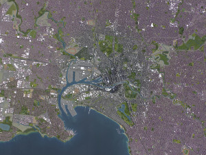 Melbourne - 3D City Model 3D Модель