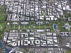Washington - 3D City Model 3D Model