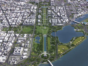 Washington - 3D City Model 3D Model