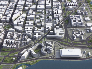 Washington - 3D City Model 3D Модель