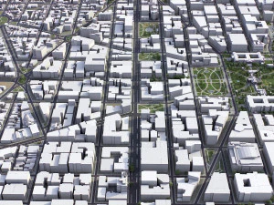 Washington - 3D City Model 3D Model